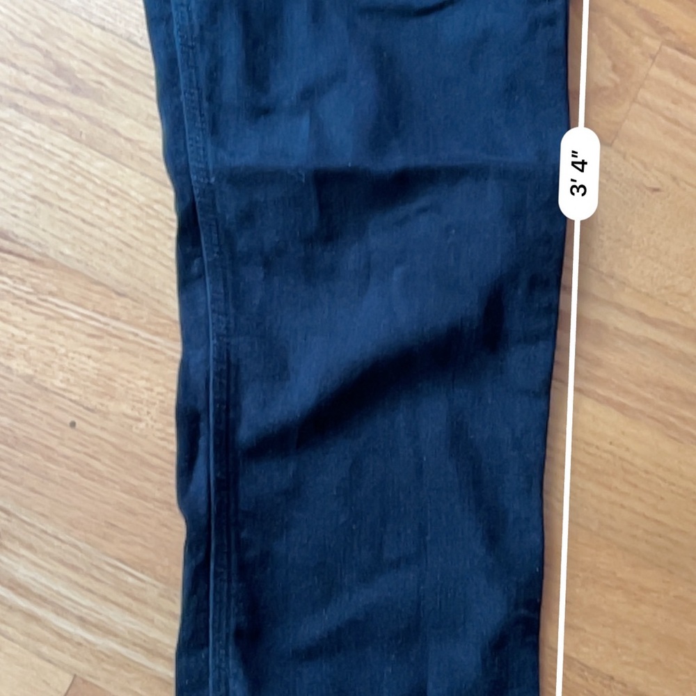 ACNE Studios Max Stay Black Jeans Men's W32 Zip Fly Blå Konst Made In Italy - Picture 4 of 13